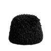 Plush Curly Faux Fur Bucket Hat Face Slimming Snow Hat Warm Fisherman Cap  Daily Wear
