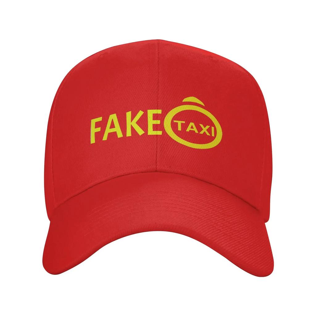 Custom Fake Taxi Driver Quote Baseball Cap Outdoor Women Men's Adjustable  Dad Hat Autumn