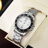Magnifying Glass Calendar Men'S Watch Stall Micro-Business Green Water Ghost Watch