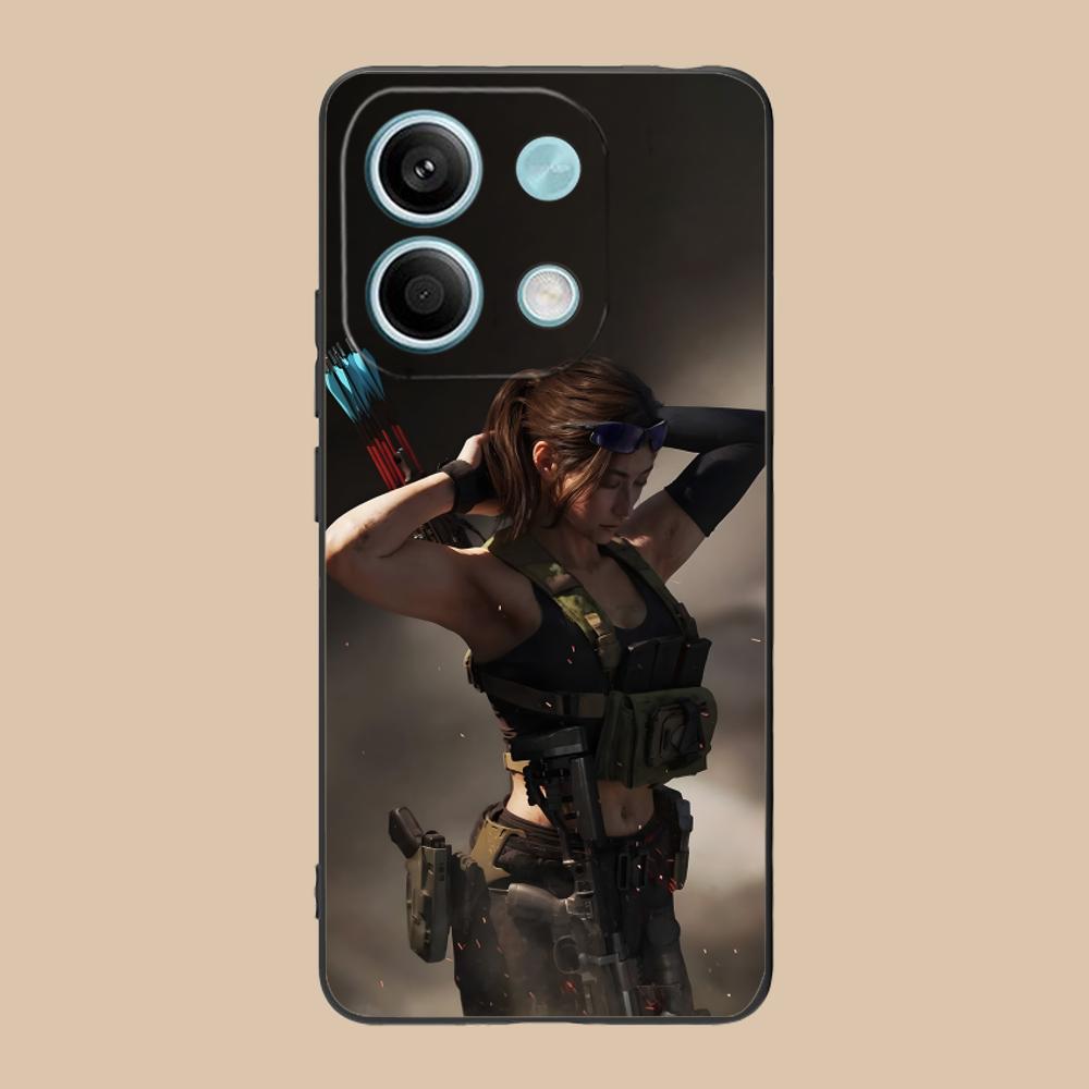 Game Delta Force Matte TPU Mobile Phone Case for POCO F8 F7 F6 F5 F4 F3 F2 Pro GT C75 C71 C65 C61 C40 Pro Ultra Colorful Cover