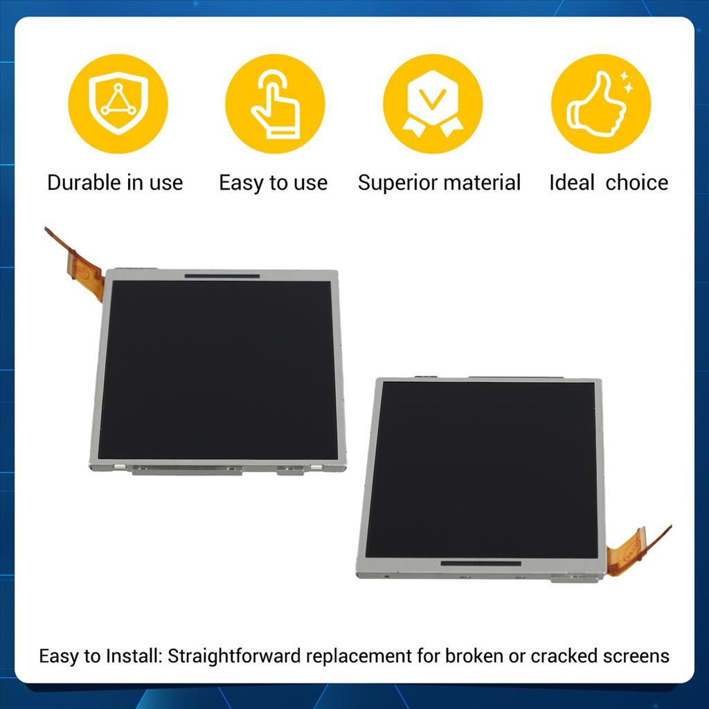 AS62 Replacement for Nintend 3DS XL LL Lower LCD Screen Display LCD Screen Replacement Accessories