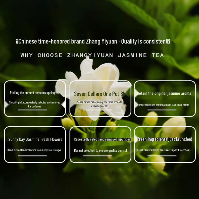 Zhang Yiyuan Premium Rich Aroma Jasmine Tea