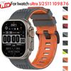 Breathable Sport Band For Apple Watch Series 11 10 9 8 7 6 SE3 Two Tone Silicone Strap For Iwatch Ultra 3/2 49mm 42 44 45 46mm