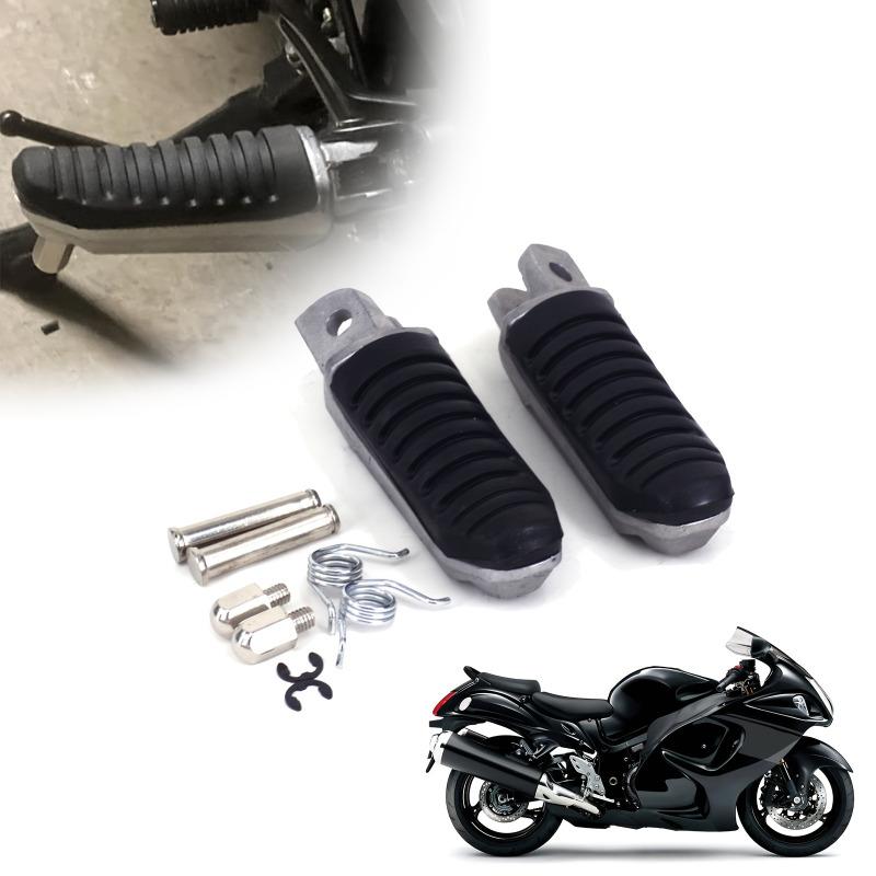 Footrests for The Front of Motorcycles Compatible with for SUZUKI Models GSX1300R from 1999 to 2012, GSX650 from 2008 to 2012, GSX1400 from 2002-2008