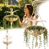 Hanging Ballet Dancer Planter Lightweight Plant Holder New Hanging Flower Pot  Outdoor Garden