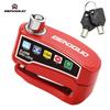 Scooter Motorcycle Bicycle Alarm Wheel Disc Brake Lock Waterproof Anti-Theft Aluminum Alloy 110dB Safety Tool Moto Accessories
