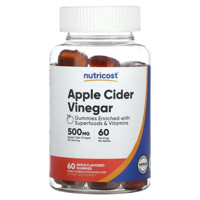 Apfelessig Gummibärchen, Apfel, 500 mg, 60 Gummibärchen