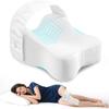 Solid Color Knee Pillow Adjustable Strap Leg Positioning Pillow  Relieves Hip and Leg Pain