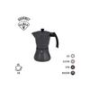 Cafétière - EDM - Aluminium - 6 Tasses - Compatible tous types de cuisines - Noir