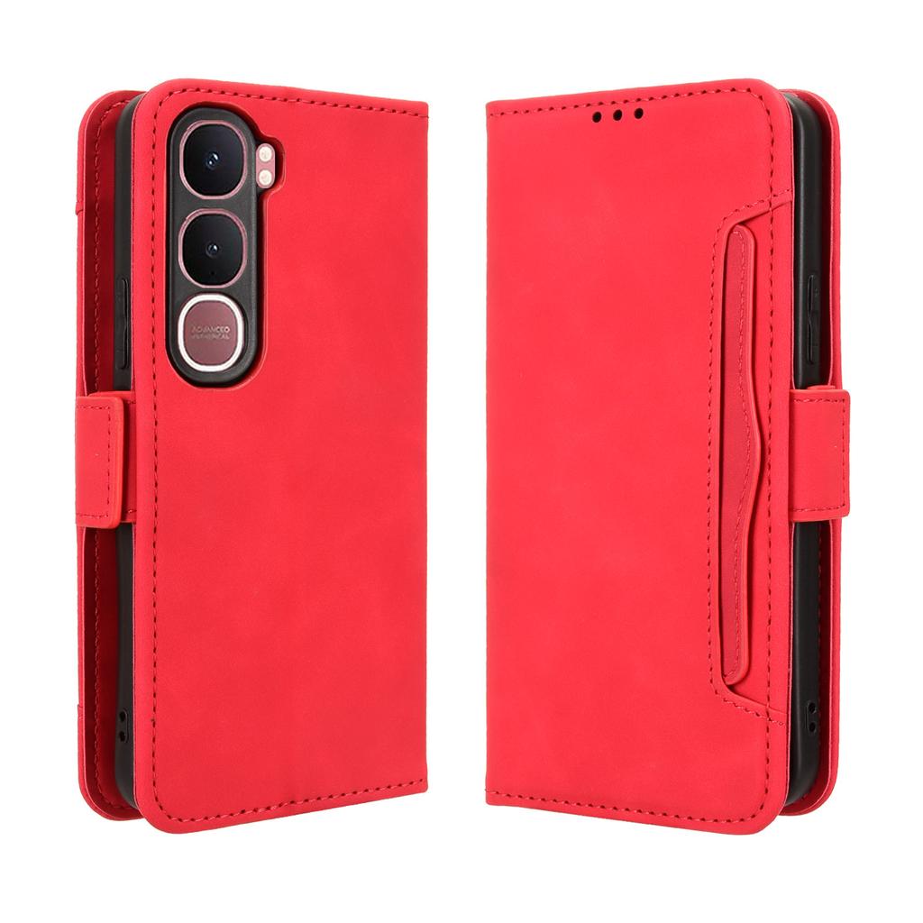 For vivo Y21d/vivo Y31 5G Leather Case Phone Wallet Cover with Multiple Card Slots