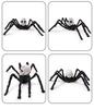 Sound Activated Face Spider for Halloween, Scary Animatronic Walking Spider Haunted House Prop Halloween Party Porch Decoration
