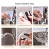 Triangle Kitchen Sink Basket: Multi-Use Draining, Filtering & Storage for Vegetables, Tea, and More