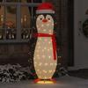 Snow Penguin Figure with 600 LEDs Warm White 78 X 178 Cm Fabric