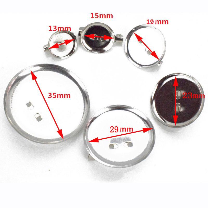 Round Metal Safety Pin Brooch Tray - DIY Brooch and Corsage Hair Accessory Base