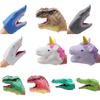 Simulační zvířecí loutka Realistický dinosaurus Žralok Kůň Krokodýl Ruční loutka Děti Dospělí Interaktivní hraní rolí Měkká gumová rukavice
