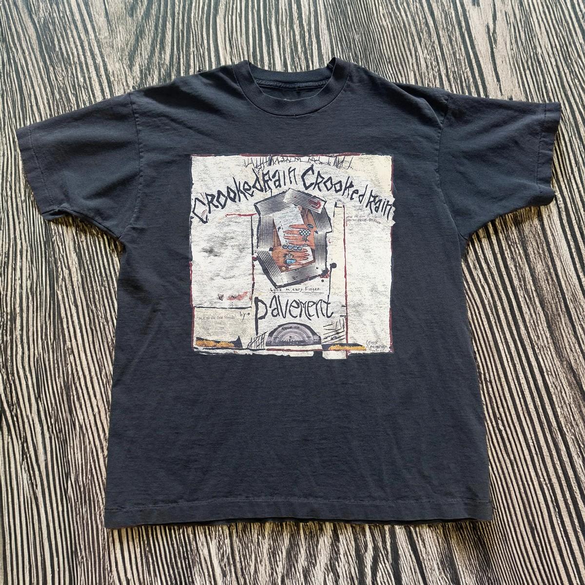 NEW! Pavement - Crooked Rain, Crooked Rain Unisex Black T-shirt Size S-5XL XXL