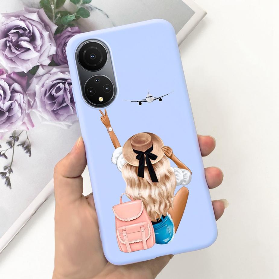 For Honor X7 X7a X7b Case Cute Astronsauts Cartoon Cover Soft TPU Phone Case For Honor X7a X 7 b HonorX7 HonorX7a HonorX7b Shell