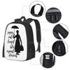 - Supercalifragilisticexpialidocious Fashion Pattern Design Travel Laptop School Backpack Bag Musical Classic Oldies Iconic