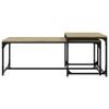 823338 vidaXL Tables basses 2 pcs Chêne sonoma Bois d'ingénierie