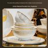 Luowei Jingdezhen 'Great Rivers and Mountains' Ceramic Tableware Set