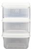 Made in Japan Firmly Pack Airtight Convenient Microwave and Freezer x x 200ml of [Tight-Seal Containers!] E, Storage, Portioning, Safe, 8.3 8.3 4.6