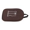 Camping Utensil Bag Canvas Cookware Knife Storage Bag Portable Tools Travel Bag for Outdoor BBQ