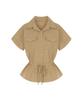 Page Flynn String Collar Linen Shirt_P6Bsh007C