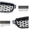 Front Bumper LED Diamond Grille Racing Sport Style For BMW 3 Series F30 F35 2013- Kidney Grill Car Accessories