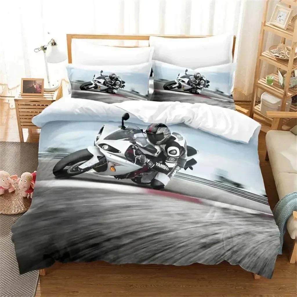 

Luxury New 3D Print Home Living Duvet Cover Set, Car, Racing Car Bedding Set Breathable Duvet Cover Bedroom Guest Room Decor 70x133cm