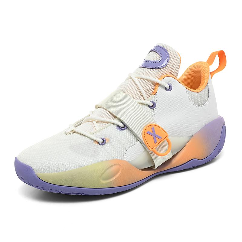 Men's Basketball Shoes Non-Slip Shock-Absorbing Lightweight Practical Low-Top Sports Shoes