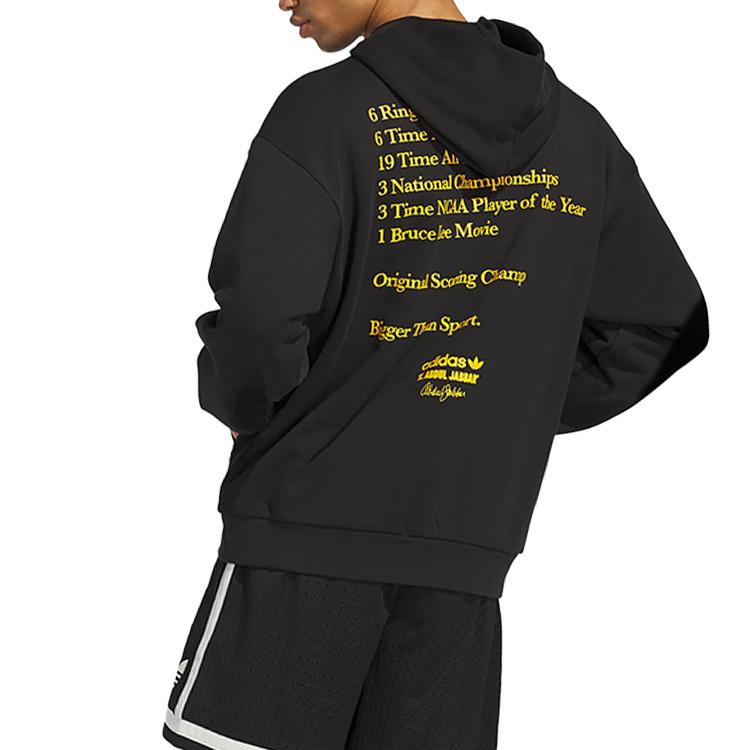 adidas Originals Sweatshirt Unisex Schwarz/Sonnenlicht Gelb JD5193