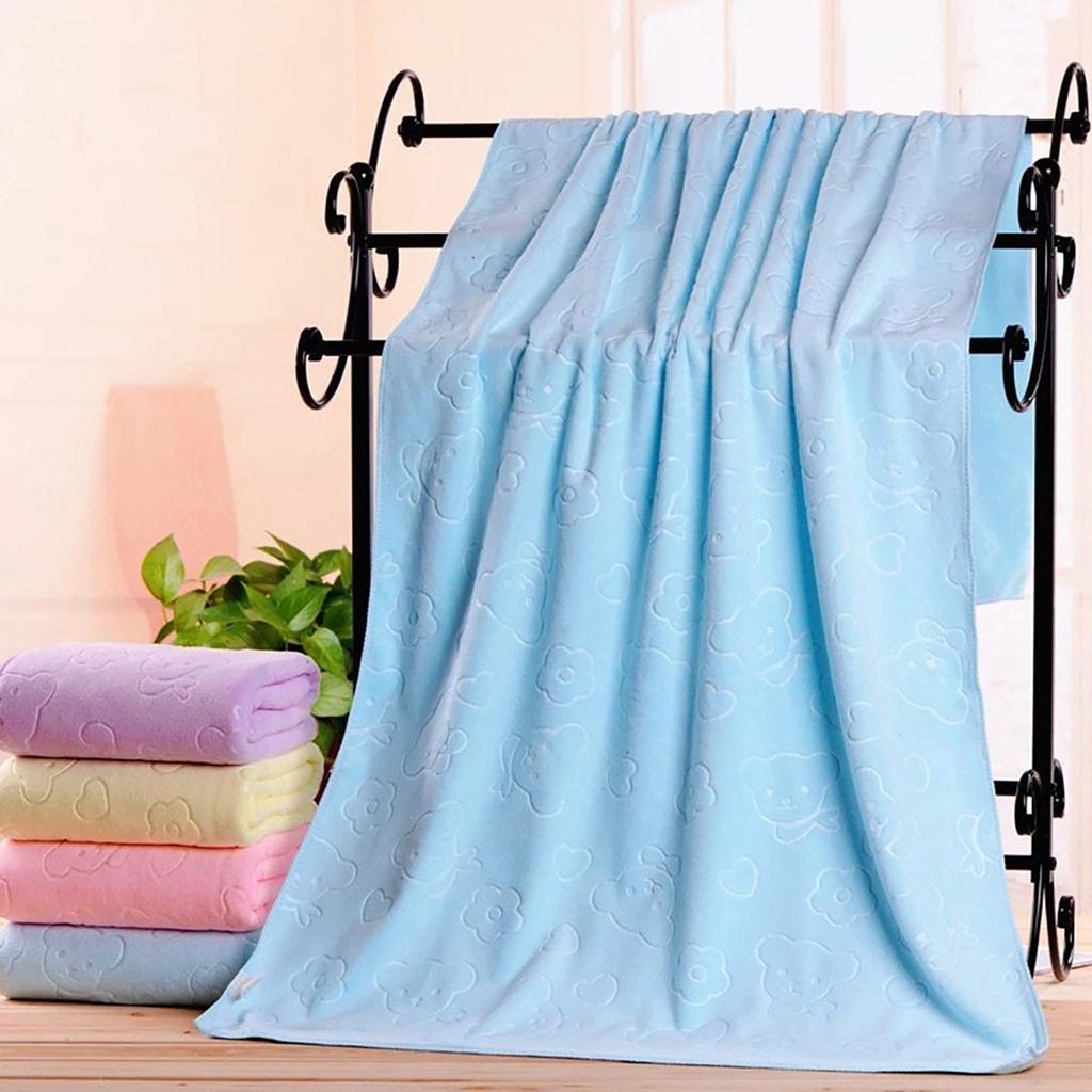 Bath Towel- Turkish Bath Towel Superfine Fiber Soft Cotton Large Bath Towel Unisex 27.6 X 55 Inch Bathroom Supplies