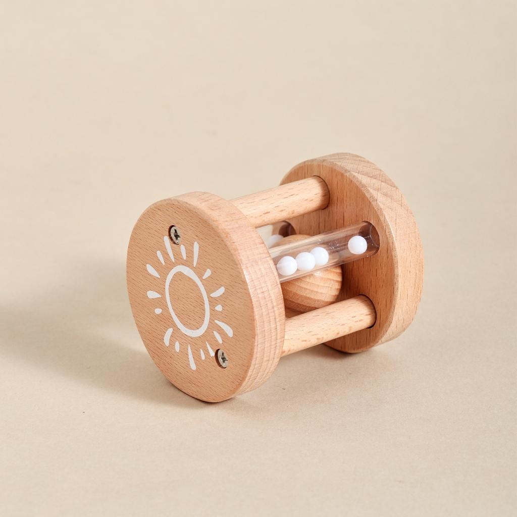 Montessori Wooden Toy Multicolor Xylophone Bell Beads Drum Column Musical Instrument Toy Kid Educational Musical Instrument Gift