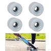 4 Pack Skateboard Wheels, 7cm PU Long Board Wheel High Strength Wheels Maintenance Roller