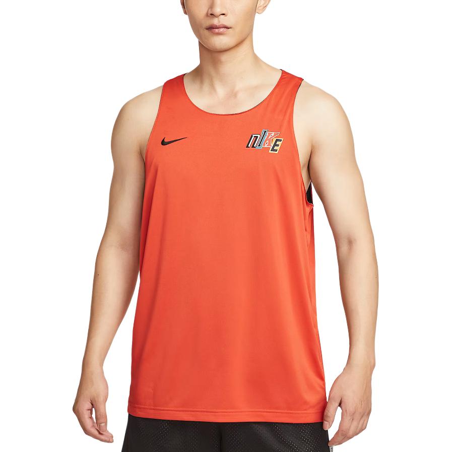 Nike Standard Issue Dri-Fit Reversible Round Neck Sleeveless Basketball Jersey Men Tops IH9272-010