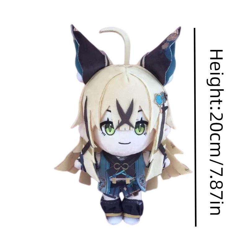 

Плюшевая игрушка Кирара Геншин Импакт Мягкая набивная кукла Домашний декор Детские подарки День рождения