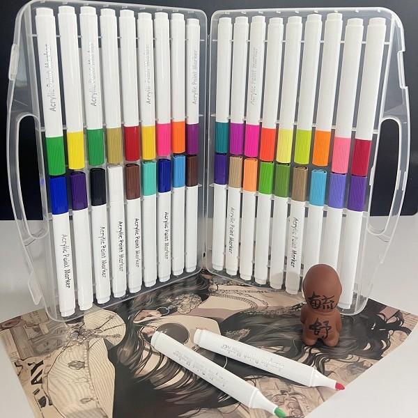 Children'S Washable Watercolor Pen Picture Book Coloring Coloring Coloring Pen Set Office Marker Color Cute 12 Colors