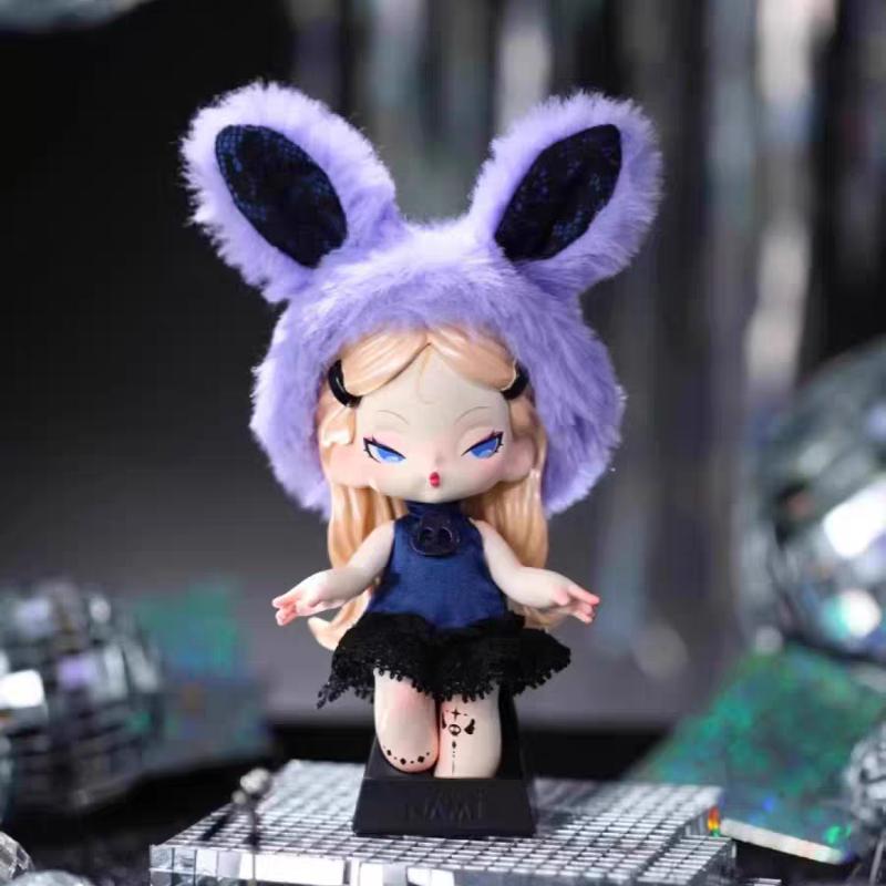 Seria Midnight Disco Blin Dbox Postacie Akcji Anime Urocze Akcesoria Biurkowe Tajemnicza Zabawka w Ślepym Pudełku Modne Prezenty