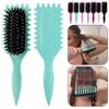 Boar Bristle Air Cushion Scalp Massage Curly Hair Styling Detangling Comb
