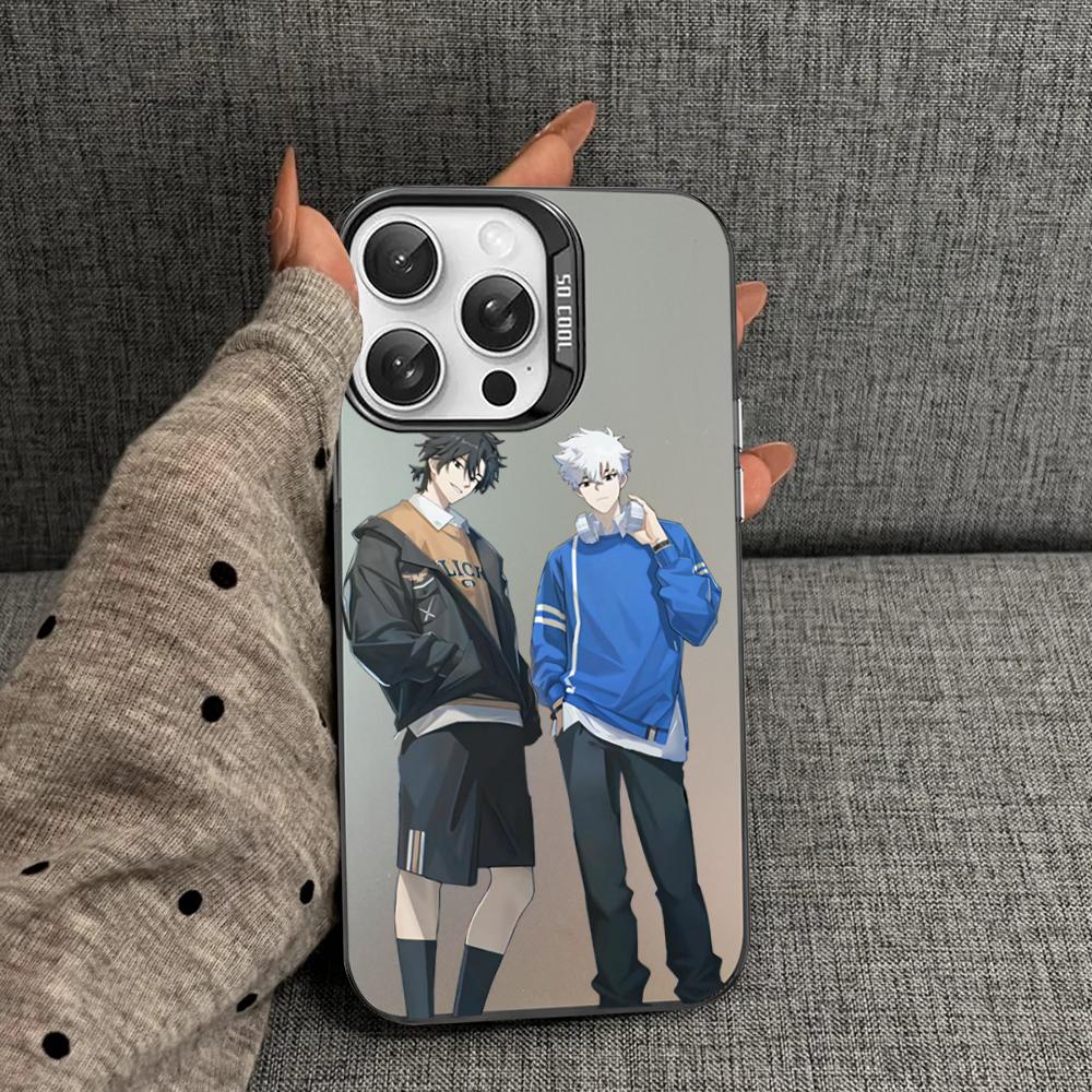 Anime Link Click Time Agent Phone Case For iPhone 16 15 14 13 12 11 Pro Max X XR XSMAX 8 7 Plus Matte Shockproof Back Cover