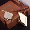 Women Simple Retro Dangle Earrings Frosted Rhombic Pendant Eardrop Jewelry Ear Decoration