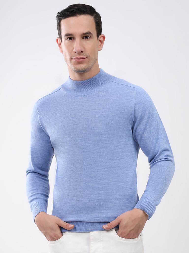 Monte Carlo Mens Regular Fit Solid Pullover