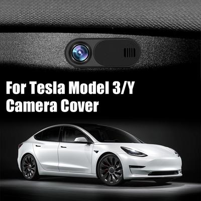 Privacy Protector 1/5 Pcs For Tesla Model 3/Y Lens Covers Webcam Blocker Camera Cover Car Accessories Slide To Close/Open