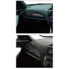 Hard Dry Carbon Fiber For BMW F20 F21 F22 1 2 Series 2012 2013 2014 2015 2016 Car Dashboard Panel Air Outlet Sticker LHD RHD