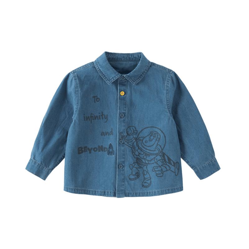 DAVE&BELLA Disney Toy Story Boys' Denim Shirt