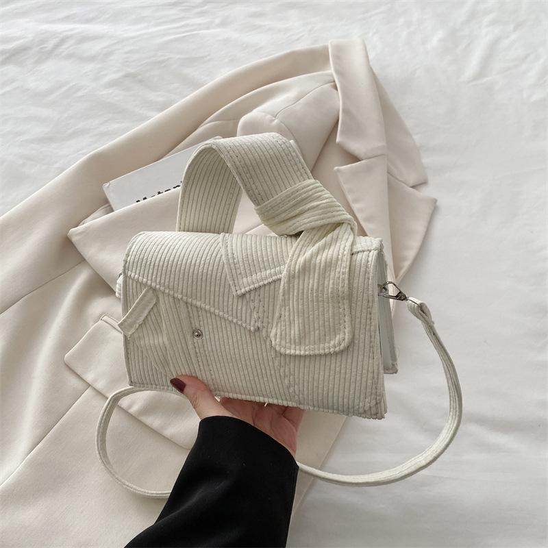 

Нишевый дизайн джинсовая портативная 2025 универсальная набедренная сумка через плечо модная женская маленькая квадратная сумка универсальная женская сумка белый