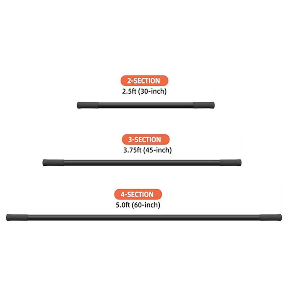 Yoga Çubuğu 5 Ft Kaymaz Saplı Esneme Çubuğu Egzersiz Çubuğu Yoga Pratiği İçin Esnetme Çubuğu Esneklik