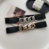 Fashionable Elastic Waist Belt For Women's Dresses And Overcoats In Trendy Shades
