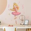 Ballet Princess Dancing In Music, Home Girl Bedroom Beautification Wall Stickers