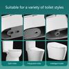 Thicken Toilet Bowl Gasket Flange Rings Floor Outlet Drain Pipe Flange Rings for Isolating Odor LeakProof Enduring